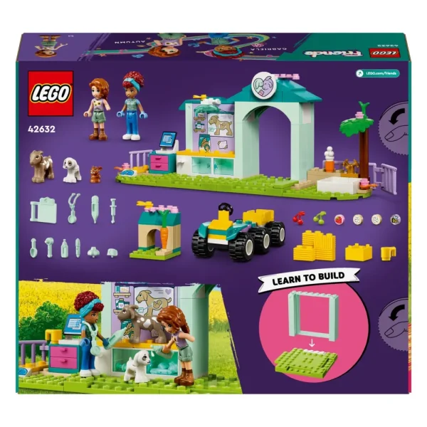 Cheap 42632 La Clinica Veterinaria Degli Animali Della Fattoria, Giochi Bambini 4+ Con Personaggi E Trattore Giocattolo Mattoncini