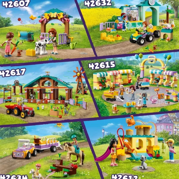 Cheap 42632 La Clinica Veterinaria Degli Animali Della Fattoria, Giochi Bambini 4+ Con Personaggi E Trattore Giocattolo Mattoncini