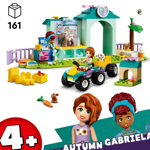 Cheap 42632 La Clinica Veterinaria Degli Animali Della Fattoria, Giochi Bambini 4+ Con Personaggi E Trattore Giocattolo Mattoncini