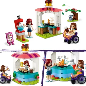 Outlet 41753 Negozio Di Pancake, Giochi Creativi Per Bambini E Bambine 6+ Anni Con Mini Bamboline E Coniglio Giocattolo Mattoncini