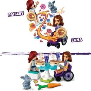 Outlet 41753 Negozio Di Pancake, Giochi Creativi Per Bambini E Bambine 6+ Anni Con Mini Bamboline E Coniglio Giocattolo Mattoncini