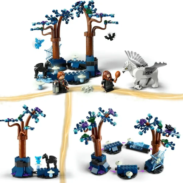 Cheap Lego 76432 Foresta Proibita: Creature Magiche, Set Con Animali Giocattolo Fantasy, Gioco Per Bambini Di 8+ Anni Mattoncini