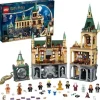 Fashion Harry Potter La Camera Dei Segreti Di Hogwarts, Set Castello Con Sala Grande E Minifigure D'Oro Del 20° Anniversario, 76389 Mattoncini