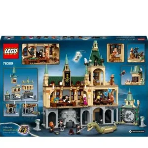 Fashion Harry Potter La Camera Dei Segreti Di Hogwarts, Set Castello Con Sala Grande E Minifigure D'Oro Del 20° Anniversario, 76389 Mattoncini