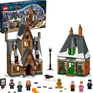 New Harry Potter Visita Al Villaggio Di Hogsmeade, Set Giocattoli Per Bambini, Minifigure D'Oro Del 20° Anniversario, 76388 Mattoncini