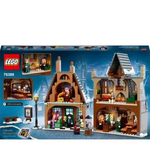 New Harry Potter Visita Al Villaggio Di Hogsmeade, Set Giocattoli Per Bambini, Minifigure D'Oro Del 20° Anniversario, 76388 Mattoncini