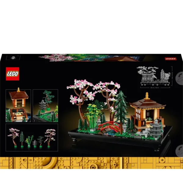 Outlet Icons 10315 Il Giardino Tranquillo, Kit Giardino Botanico Zen Per Adulti Con Fiori Di Loto, Regalo Per Donna E Uomo Mattoncini