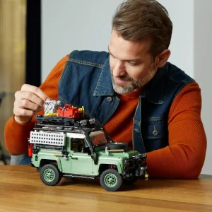 Cheap Icons 10317 Land Rover Classic Defender 90, Modellismo Per Adulti, Modellino Di Auto Off-Road 4 4, Regalo Da Collezione Mattoncini