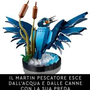 Cheap Icons 10331 Martin Pescatore, Kit Di Modellismo Per Adulti, Idea Regalo Per Arredamento Casa O Ufficio, Hobby Creativo Mattoncini