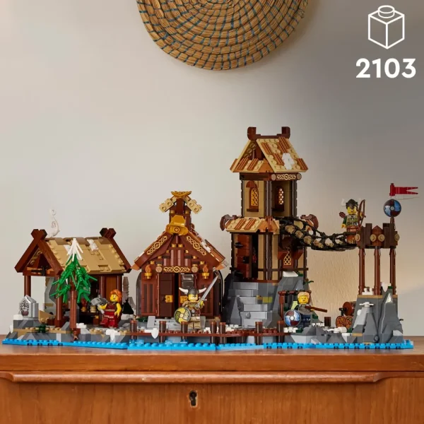 Discount 21343 Villaggio Vichingo, Kit Modellismo Per Adulti Da Costruire, Grande Set Idea Regalo Uomo, Donna, Lui E Lei Mattoncini