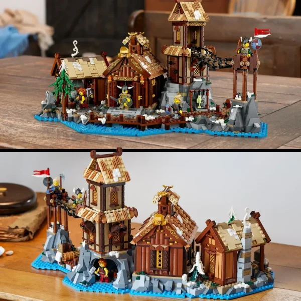 Discount 21343 Villaggio Vichingo, Kit Modellismo Per Adulti Da Costruire, Grande Set Idea Regalo Uomo, Donna, Lui E Lei Mattoncini