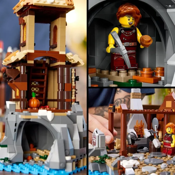 Discount 21343 Villaggio Vichingo, Kit Modellismo Per Adulti Da Costruire, Grande Set Idea Regalo Uomo, Donna, Lui E Lei Mattoncini