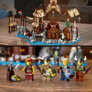 Discount 21343 Villaggio Vichingo, Kit Modellismo Per Adulti Da Costruire, Grande Set Idea Regalo Uomo, Donna, Lui E Lei Mattoncini