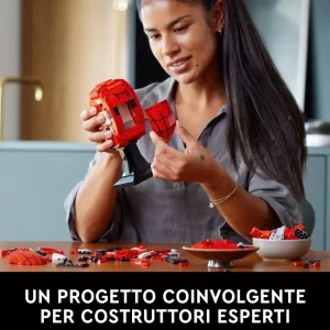 Online Lego Marvel 76285 Maschera Di Spider-Man, Modellino Da Costruire Del Supereroe, Regalo Per Adulti, Uomo, Donna, Papa E Mamma Mattoncini