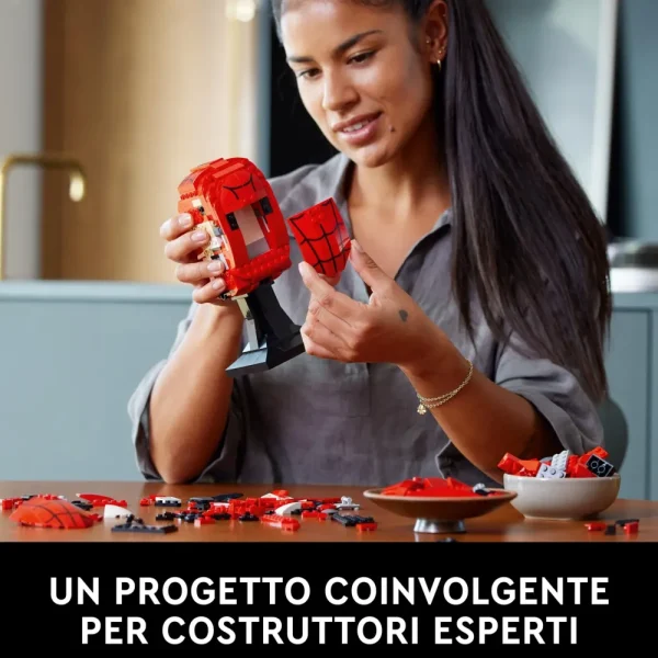 Online Lego Marvel 76285 Maschera Di Spider-Man, Modellino Da Costruire Del Supereroe, Regalo Per Adulti, Uomo, Donna, Papa E Mamma Mattoncini