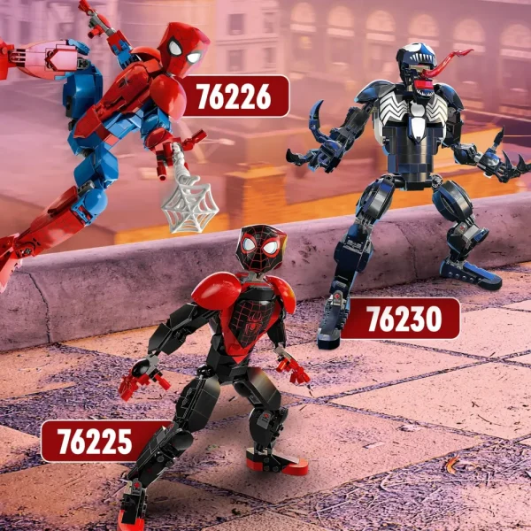 Clearance Lego Marvel 76226 Personaggio Di Spider-Man, Set Action Figure Snodabile Da Collezione, Film Supereroi, Giochi Per Bambini Mattoncini