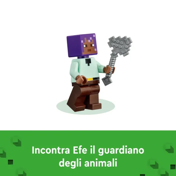 Sale Lego 21253 Il Santuario Degli Animali Giocattolo Per Bambini E Fan Di 7+ Anni Con Bioma Delle Pianure E Personaggi Mattoncini