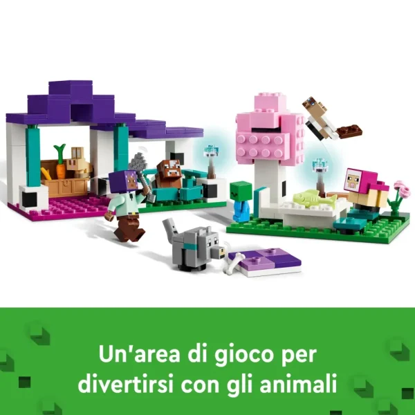 Sale Lego 21253 Il Santuario Degli Animali Giocattolo Per Bambini E Fan Di 7+ Anni Con Bioma Delle Pianure E Personaggi Mattoncini