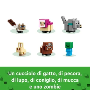 Sale Lego 21253 Il Santuario Degli Animali Giocattolo Per Bambini E Fan Di 7+ Anni Con Bioma Delle Pianure E Personaggi Mattoncini