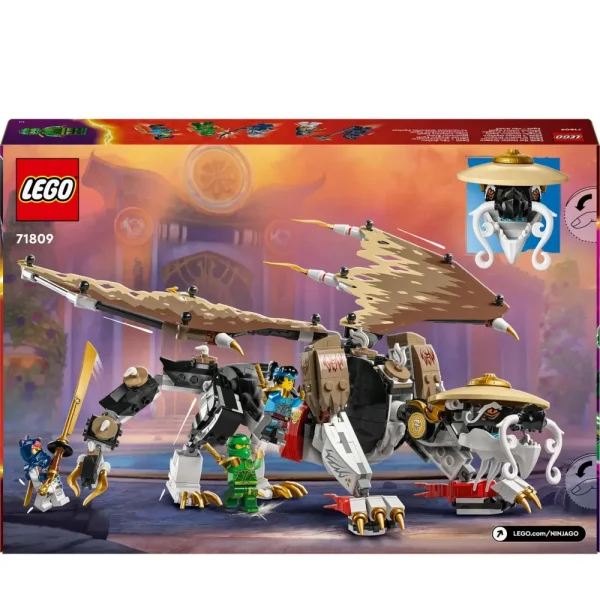 Shop 71809 Egalt Il Drago Maestro, Giocattolo Con Action Figure Snodabile, Giochi Per Bambini Di 8+ Con 5 Minifigure Mattoncini