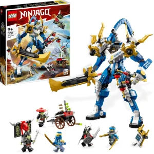 Sale 71785 Mech Titano Di Jay, Set 2023 Con Action Figure, Gioco Da Battaglia Per Bambini Con 5 Minifigure E Carro Mattoncini