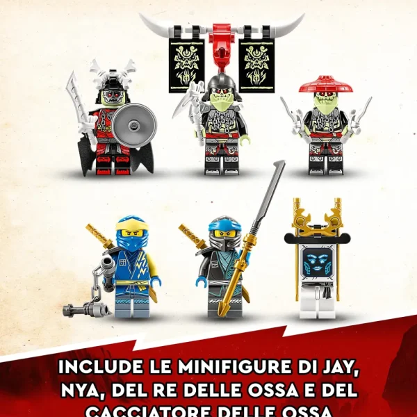 Sale 71785 Mech Titano Di Jay, Set 2023 Con Action Figure, Gioco Da Battaglia Per Bambini Con 5 Minifigure E Carro Mattoncini
