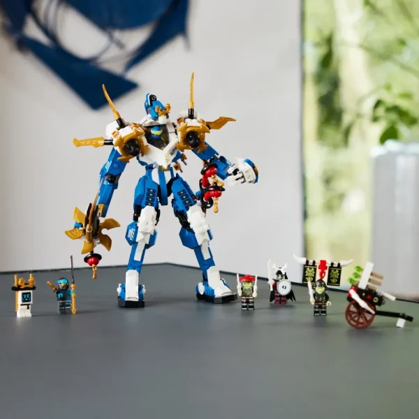 Sale 71785 Mech Titano Di Jay, Set 2023 Con Action Figure, Gioco Da Battaglia Per Bambini Con 5 Minifigure E Carro Mattoncini