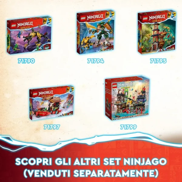 Online 71792 Moto-Mech Transformer Di Sora, Set Giochi 2In1 Con Action Figure Mech Trasformabile In Moto Giocattolo Mattoncini