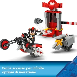 Flash Sale Sonic The Hedgehog 76995 La Fuga Di Shadow The Hedgehog Con Moto Giocattolo Per Bambini 8+ Anni, Personaggi Videogiochi Mattoncini