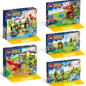 Cheap Sonic The Hedgehog 76991 Laboratorio Di Tails E Aereo Tornado Con Aereo Giocattolo E 4 Personaggi, Giochi Per Bambini 6+ Mattoncini