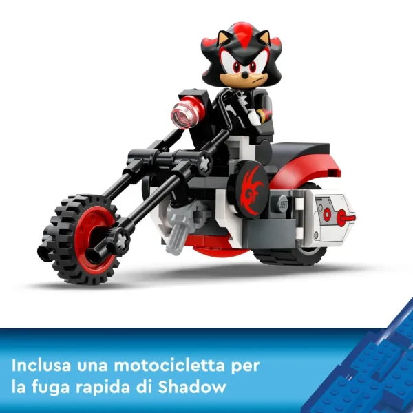 Flash Sale Sonic The Hedgehog 76995 La Fuga Di Shadow The Hedgehog Con Moto Giocattolo Per Bambini 8+ Anni, Personaggi Videogiochi Mattoncini