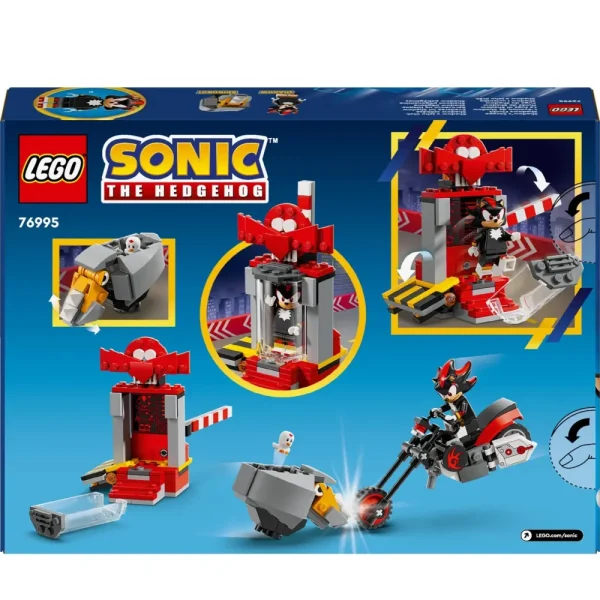 Flash Sale Sonic The Hedgehog 76995 La Fuga Di Shadow The Hedgehog Con Moto Giocattolo Per Bambini 8+ Anni, Personaggi Videogiochi Mattoncini