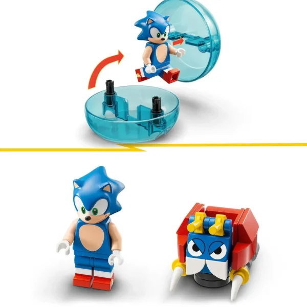 Outlet Sonic The Hedgehog 76990 Sfida Della Sfera Di Velocita Di Sonic, Giocattolo Con 3 Personaggi, Giochi Per Bambini 6+ Anni Mattoncini