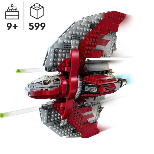 Online Lego Star Wars 75362 Shuttle Jedi T-6 Di Ahsoka Tano, Astronave Giocattolo Con 4 Minifigure, Regalo Della Serie Ahsoka Mattoncini