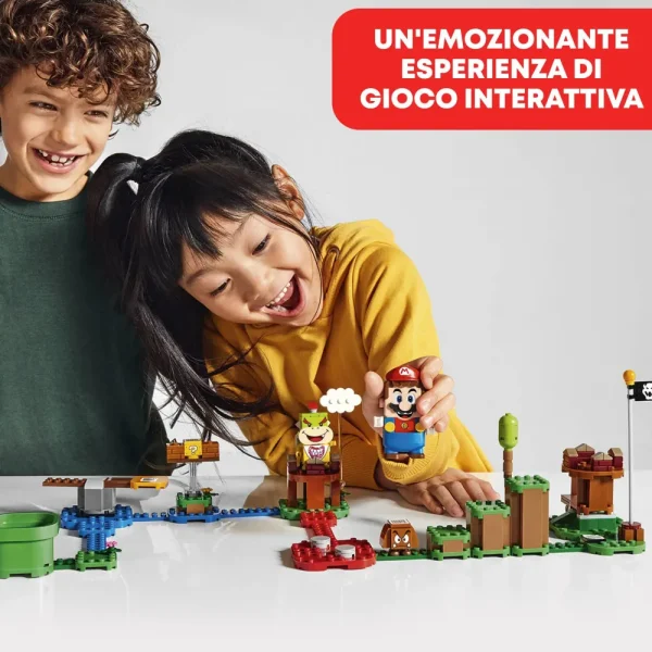 Online Super Mario 71360 Avventure Di Mario Starter Pack, Giochi Per Bambini Dai 6 Anni, Giocattolo Con Personaggi Interattivi Mattoncini