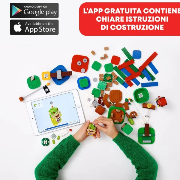 Online Super Mario 71360 Avventure Di Mario Starter Pack, Giochi Per Bambini Dai 6 Anni, Giocattolo Con Personaggi Interattivi Mattoncini