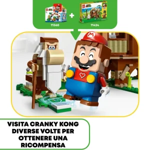 Clearance Lego 71424 Pack Di Espansione Casa Sull'Albero Di Donkey Kong, Giochi Per Bambini E Bambine 8+ Con 2 Personaggi Mattoncini