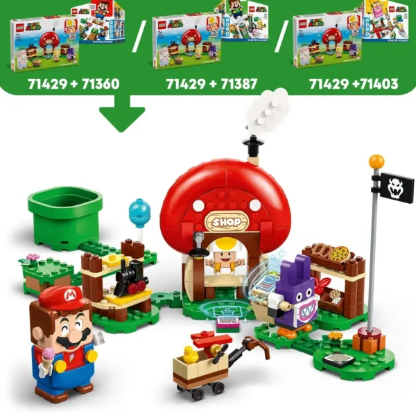 Cheap Lego 71429 Pack Di Espansione Ruboniglio Al Negozio Di Toad, Giochi Per Bambini 7+ Anni Con 2 Personaggi Giocattolo Mattoncini