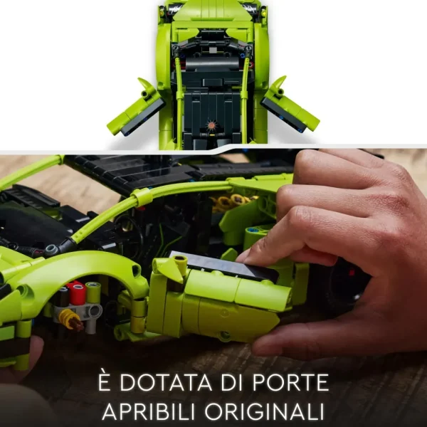 Best Sale 42161 Lamborghini Huracan Tecnica, Modellino Di Auto Da Costruire, Macchina Giocattolo Per Bambini Mattoncini