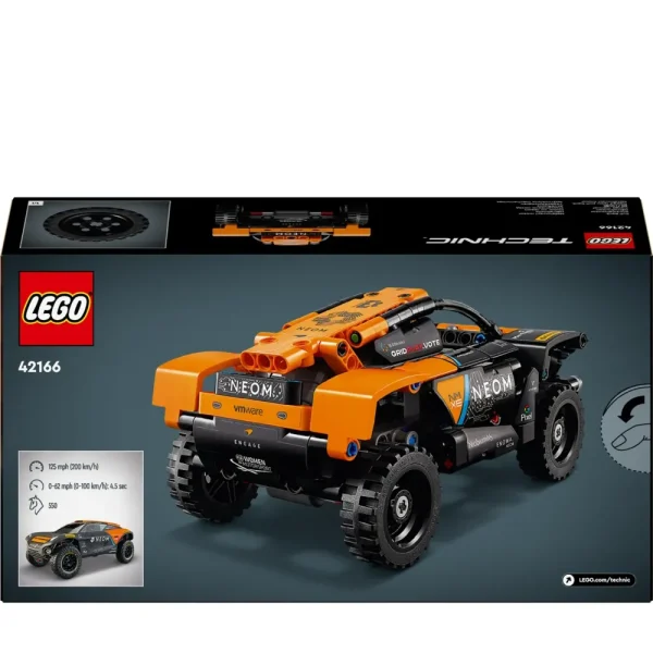 Discount 42166 Neom Mclaren Extreme E Race Car, Macchina Giocattolo Con Funzione Pull-Back, Giochi Per Bambini Di 7+ Anni Mattoncini