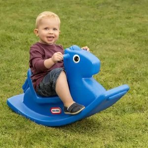 Online Cavallo A Dondolo Blu Dondoli