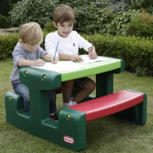 Store Tavolino Da Picnic Junior Per Bambini Fino A 4 Posti Per Giocare, Fare I Compiti & Costruire Centri Gioco