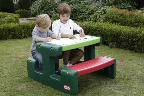 Store Tavolino Da Picnic Junior Per Bambini Fino A 4 Posti Per Giocare, Fare I Compiti & Costruire Centri Gioco