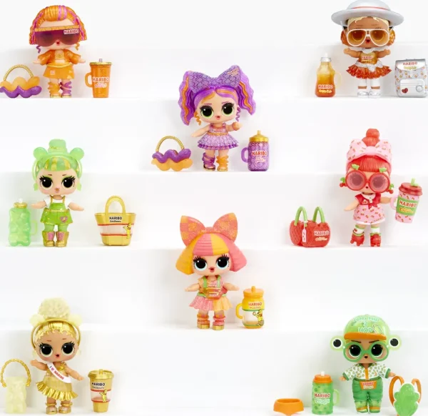 Best Surprise Loves Mini Sweets Serie X Haribo Include 7 Sorprese, Accessori E Bambola A Tema Caramelle Mini Dolls