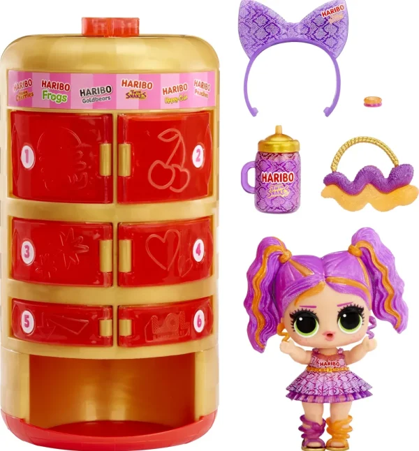 Best Surprise Loves Mini Sweets Serie X Haribo Include 7 Sorprese, Accessori E Bambola A Tema Caramelle Mini Dolls