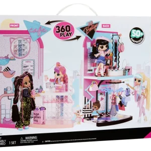 Clearance Surprise Omg Mall Of Surprises Scopri Oltre 50 Sorprese Dotato Di 2 Piani E Caffetteria Puo Girare Case Delle Bambole