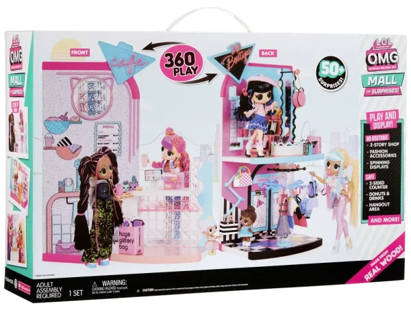 Clearance Surprise Omg Mall Of Surprises Scopri Oltre 50 Sorprese Dotato Di 2 Piani E Caffetteria Puo Girare Case Delle Bambole