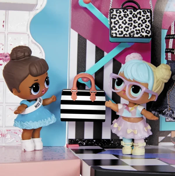 Clearance Surprise Omg Mall Of Surprises Scopri Oltre 50 Sorprese Dotato Di 2 Piani E Caffetteria Puo Girare Case Delle Bambole