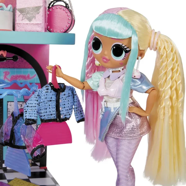 Clearance Surprise Omg Mall Of Surprises Scopri Oltre 50 Sorprese Dotato Di 2 Piani E Caffetteria Puo Girare Case Delle Bambole