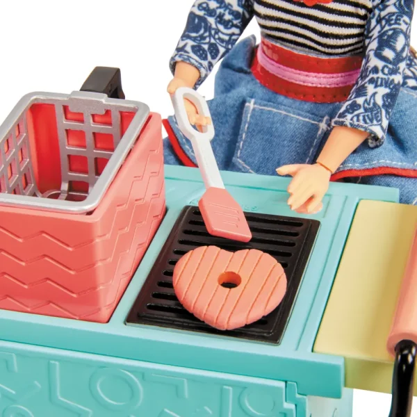 Fashion Surprise Omg To-Go Diner Playset Con Oltre 45 Sorprese E Bambola Inclusa Fashion Dolls